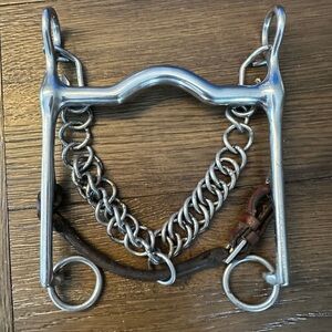 Horse Tack - 5” Low Port Weymouth English Curb Bit
